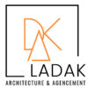 LADAK logo Bold noir et orange